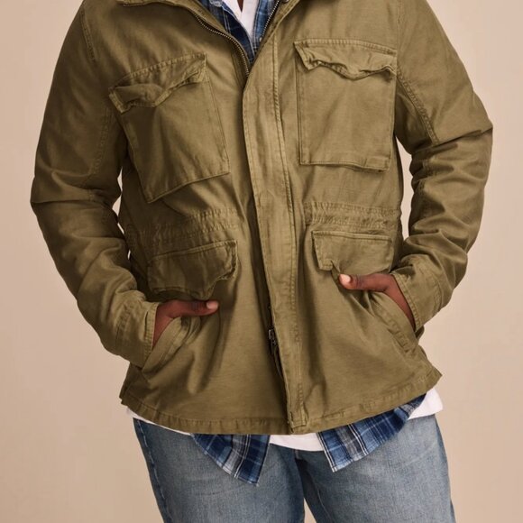 Lucky Brand Outdoor and Utility Jacket - Men's Large in Olive Green - Picture 15 of 16